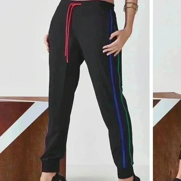 Fabletics Pants - Fabletics NWT New Valerie‎ Jogger Black Drawstring Size Small